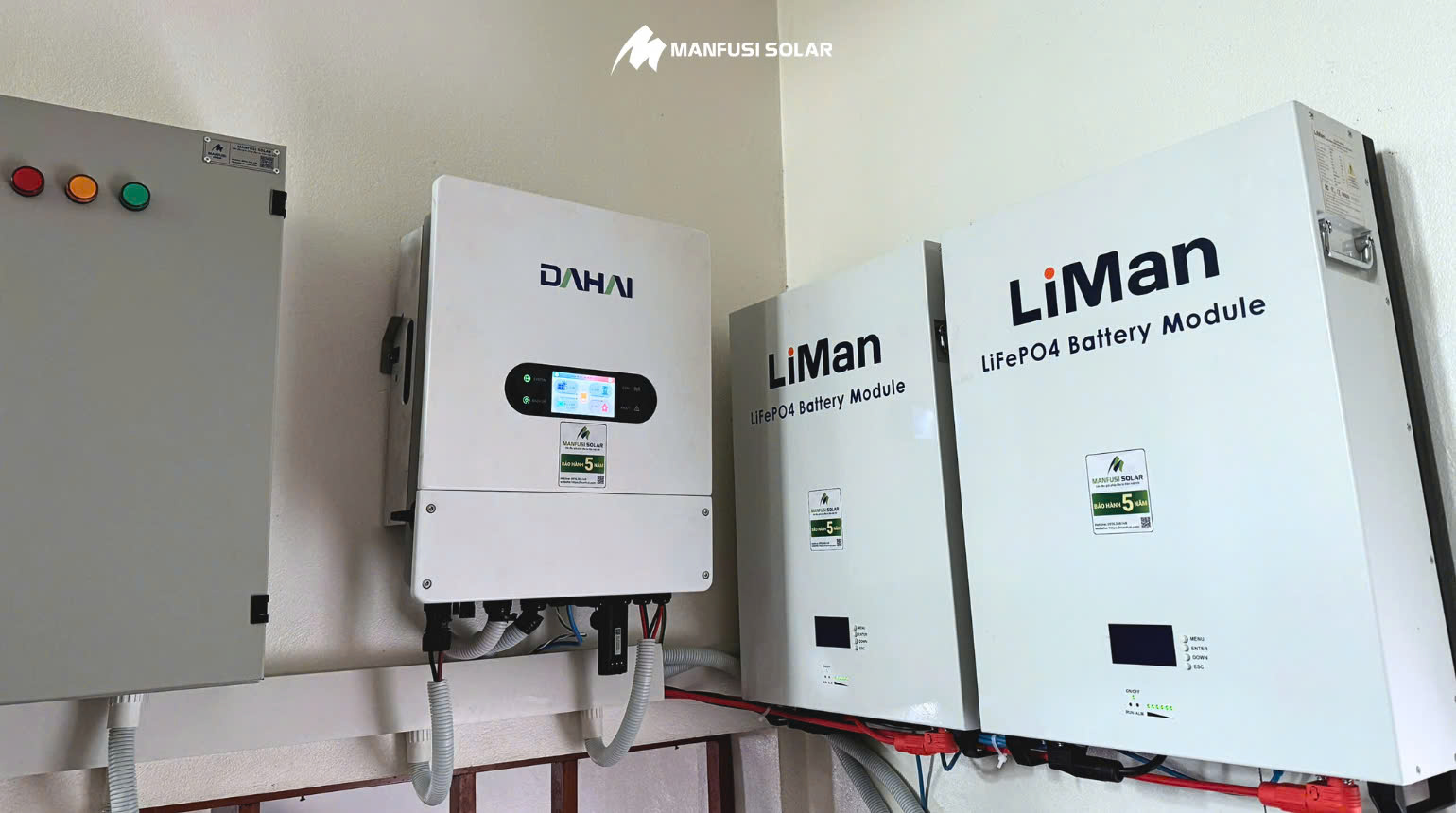 Pin Liman có mặt trong các dự án điện mặt trời trên toàn quốc